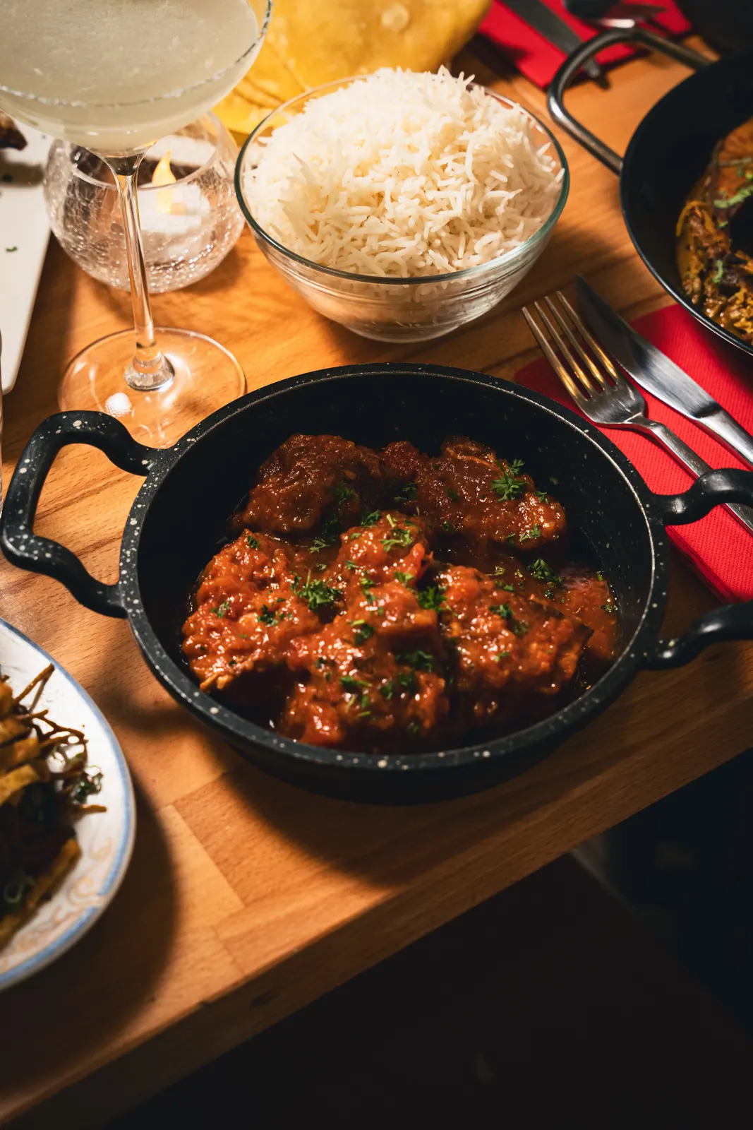 Rougaille mauricienne servie au Bistrot Manzé, Paris 11e